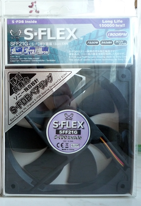 Scythe S-FLEX ventilátor